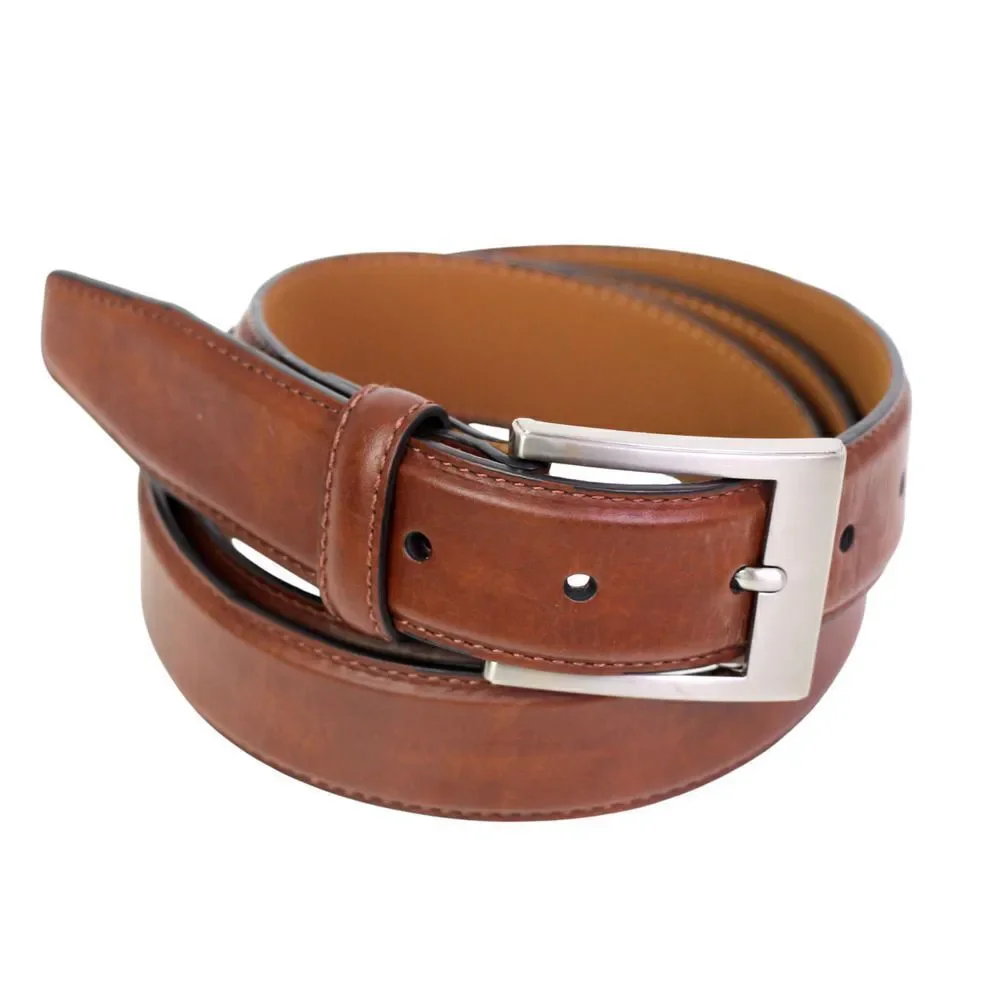 Handcrafted BROWN REAL LEATHER 1 1/4